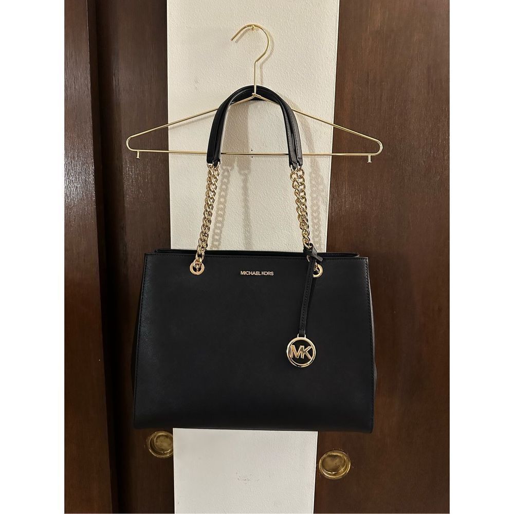 Michael Kors Susannah Large EW Tote in Luggage